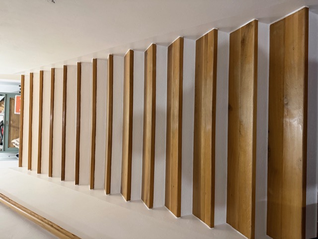 Treppe nach der Renovierung